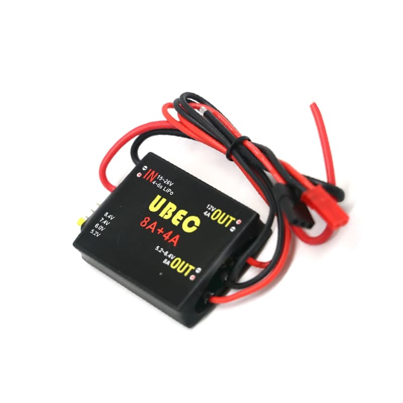 Ubec 8A + 4A Dual Channel ESC