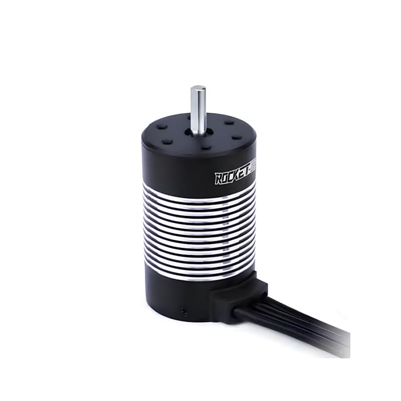 SURPASS HOBBY - 3650 ROCKET sensoreless waterproof motor 3.175 shaft 4.0 Gold plated 2300 KV