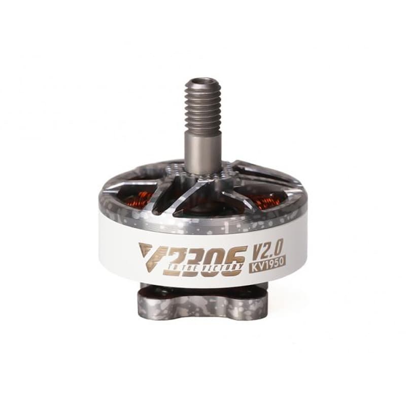 T Motor Velox V2306 V2.0 5"Freestyle Fpv Racing Drone Motor 4-6S Camo Silver 1950 KV
