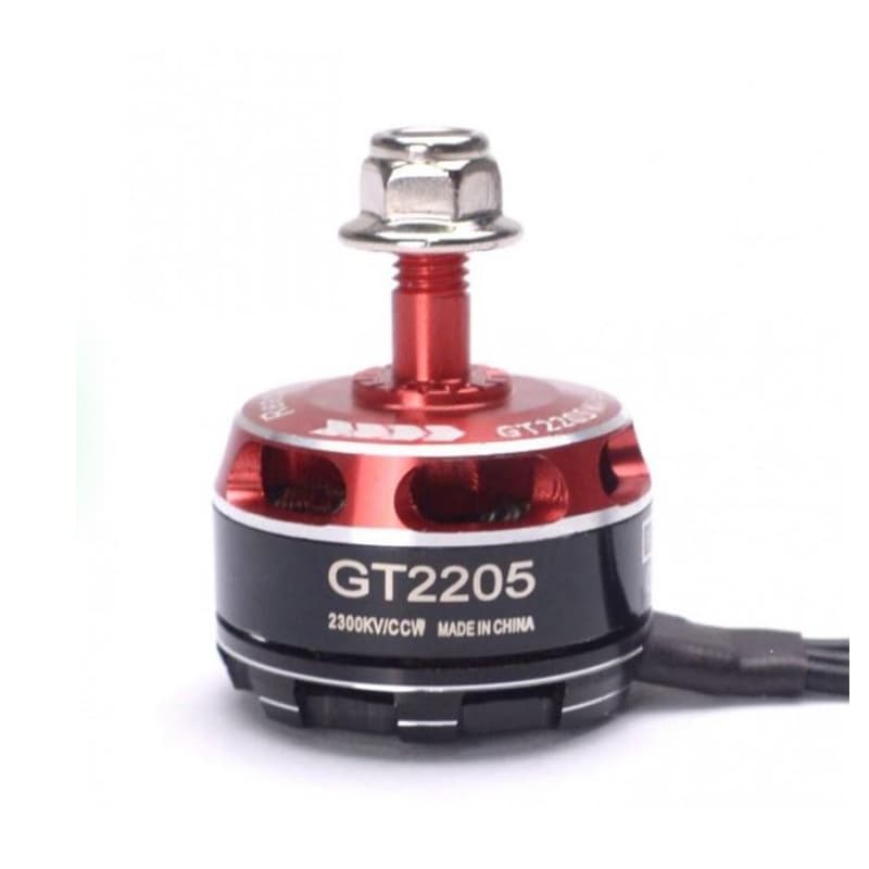 GT2205 2300KV Brushless DC Motor - Silver Cap (CCW Motor Rotation)