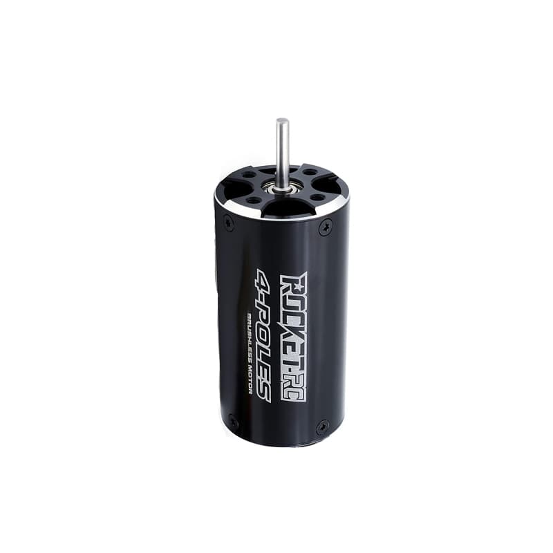 Rocket 2958 brushless rc boat motor 4POLE ¢3.175mm Black (4200 KV)