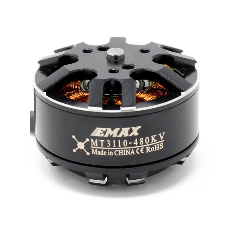 EMAX MT3110 480KV Brushless DC Motor for Multirotors - Silver Cap (CCW)