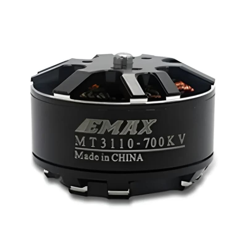 EMAX MT3110 700KV Brushless DC Motor - Silver Cap (CCW Motor Rotation)
