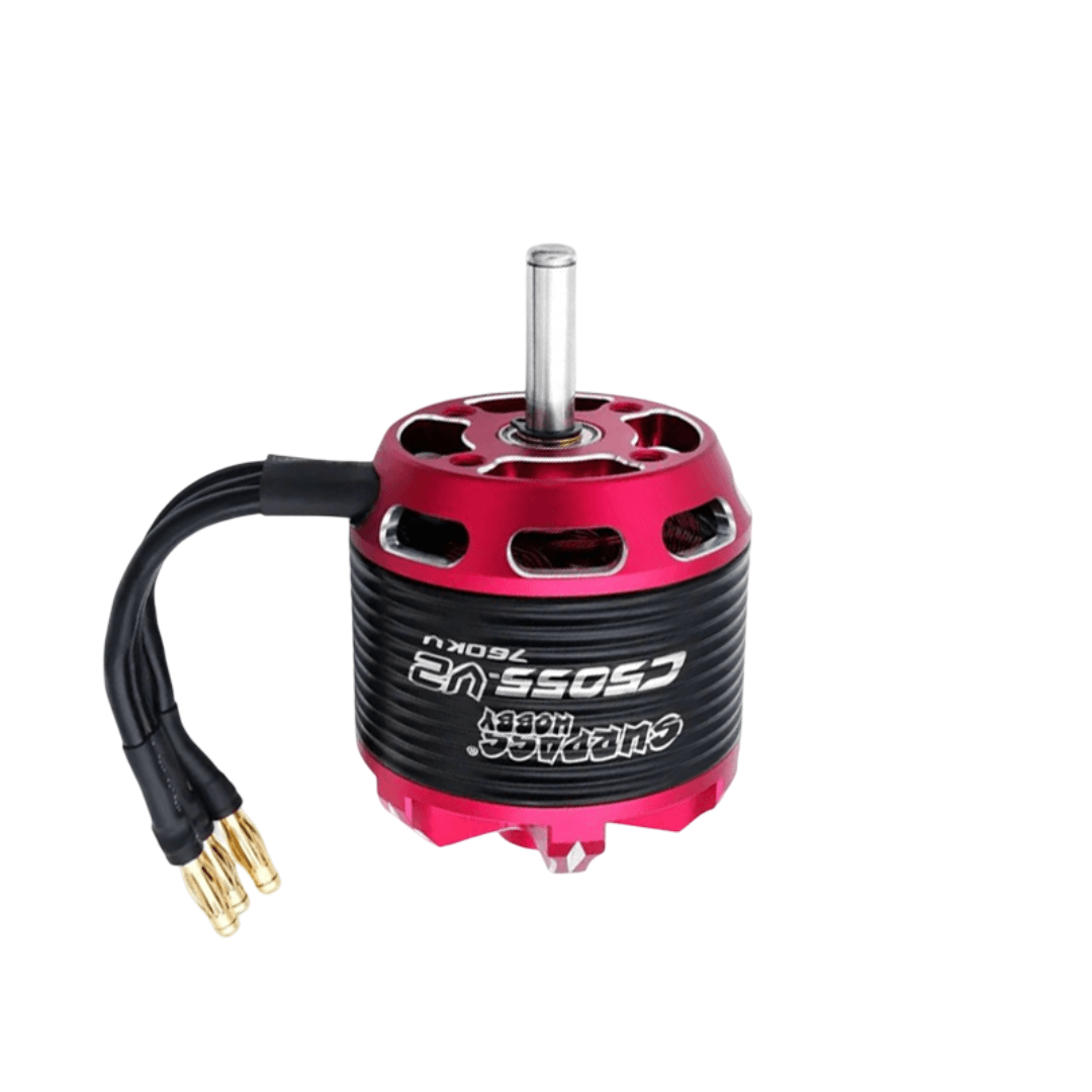 SURPASS HOBBY C5055 14pole Outrunner Brushless Motor for Fixed Wing AircraftΦ6.0*23mm 4.0mm Connector (760 KV)
