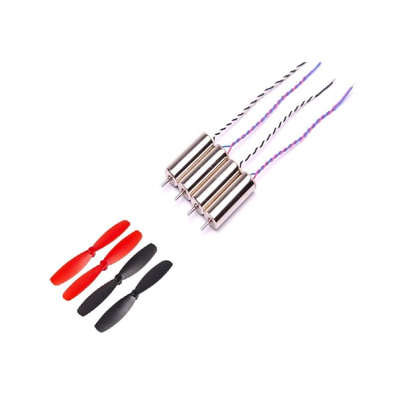 55mm Blade Propeller+720 CW & CCW Brushed Motor For Indoor Racing Drone