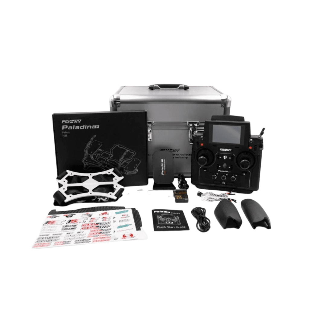 FlySky PL18 EV Paladin EV 2.4GHz AFHDS 3 Transmitter with FGr8B and FGr12B Receiver-Flagship Version