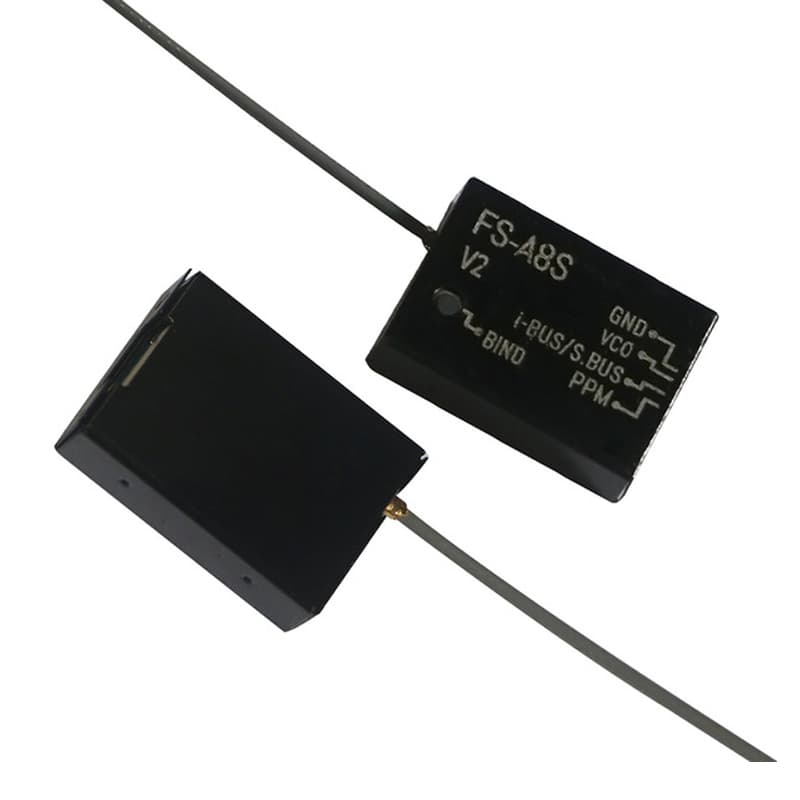 FlySky FS-A8S 2.4G 8CH Mini Receiver Module Rev 2