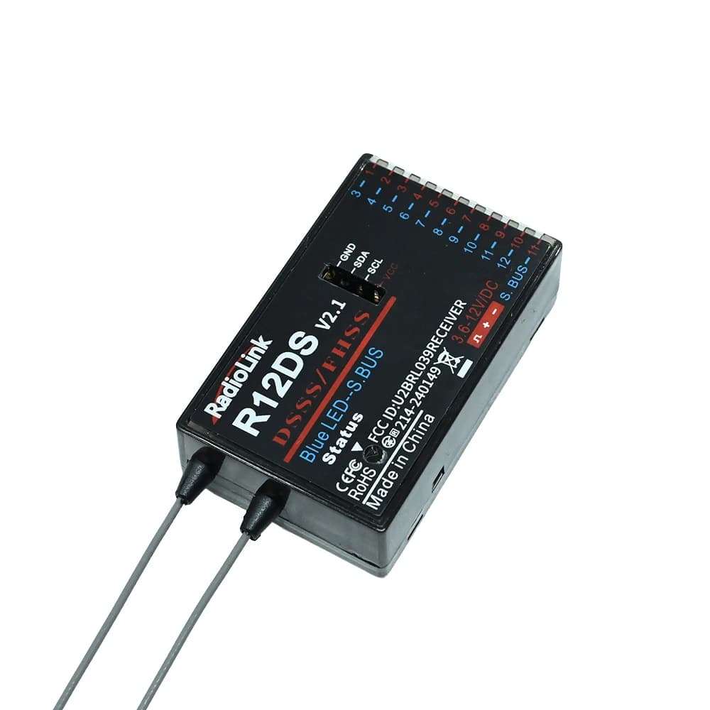 Radiolink R12DS 2.4GHz RC Receiver 12 Channels SBUS/PWM