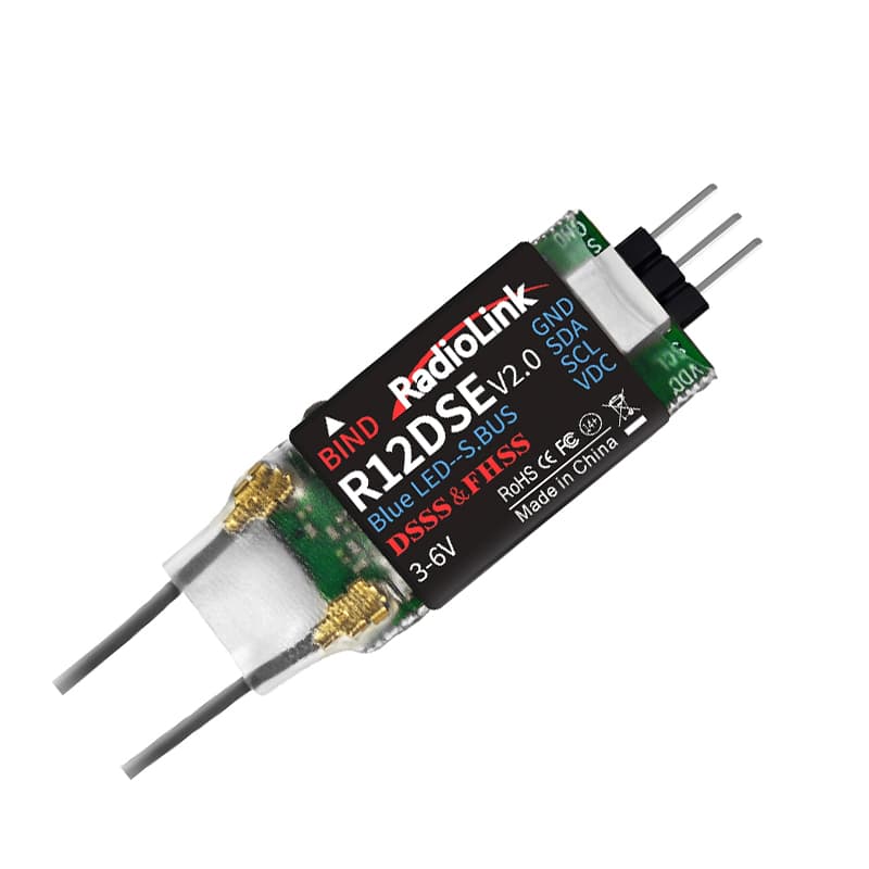 Radiolink R12DSE RC Receiver 2.4Ghz 12 Channels