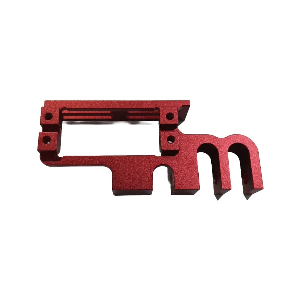 Servo Parabolic Double Switch Aerial Vehicle Throw Device Red