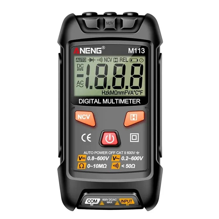 ANENG M113 1999 Counts Mini Digital Multimeter AC / DC Voltage Meter Electricity Tool