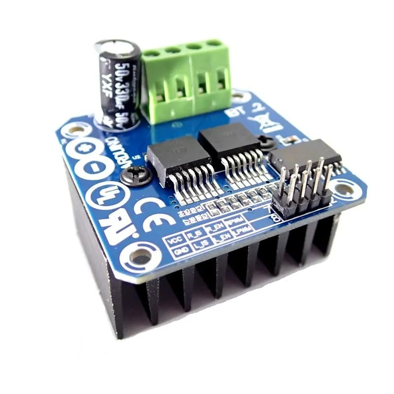 Generic double BTS7960 43A H-bridge high-power stepper motor driver module
