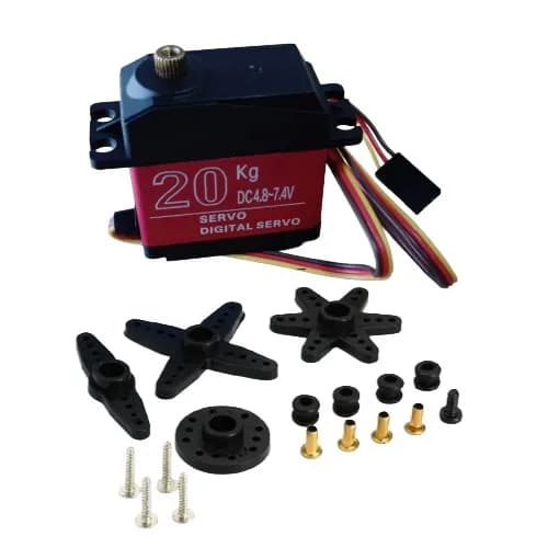 High Torque Digital Metal gear RC Servo Motor 20kg 180 Degree
