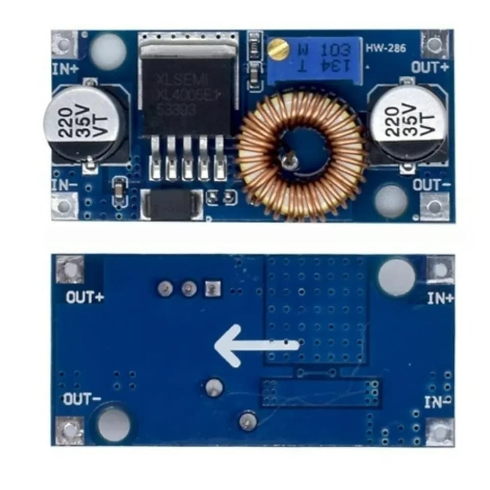 XL4005 DC-DC 5-32V Adjustable Step Down 5A Buck Power Supply Module