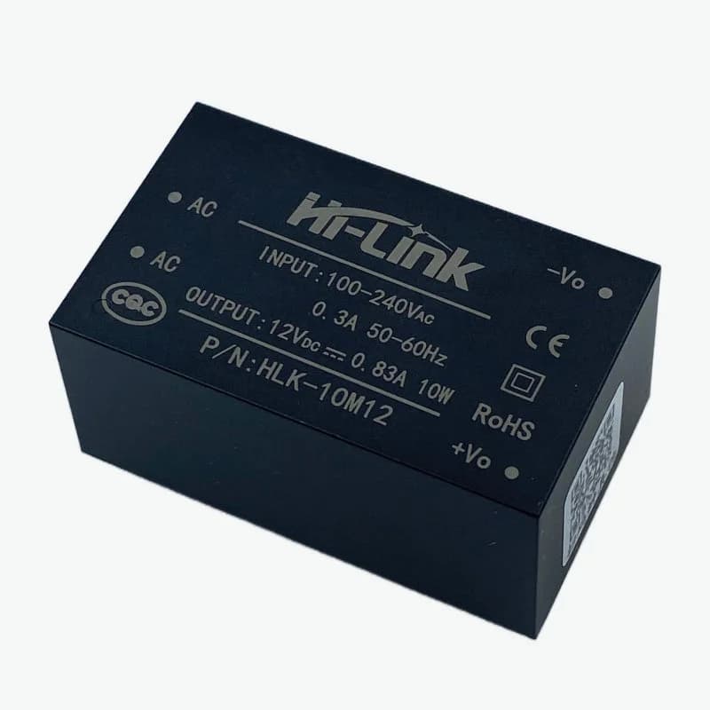 Hi-Link 12V 10W Step Down AC to DC Intelligent Converter Switch Power Supply Module (HLK-10M12)