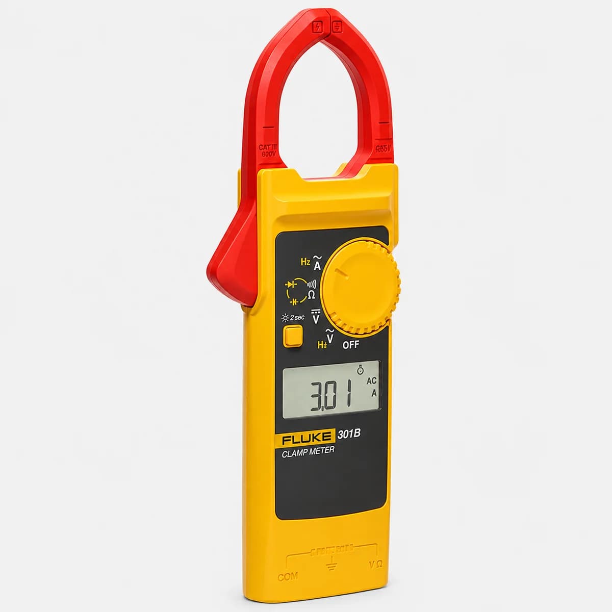 Fluke 301B 600A AC Clamp Meter with 1 Year Warranty