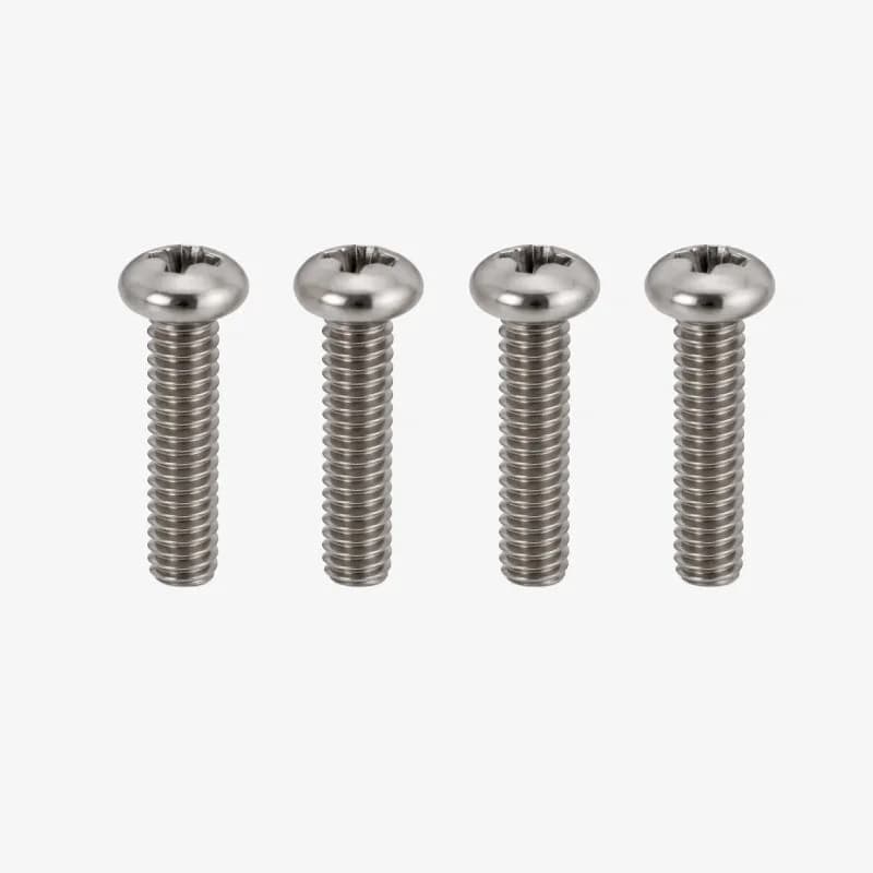 M2.5 x 10mm Pan Head Phillips Bolts (Pack of 4)
