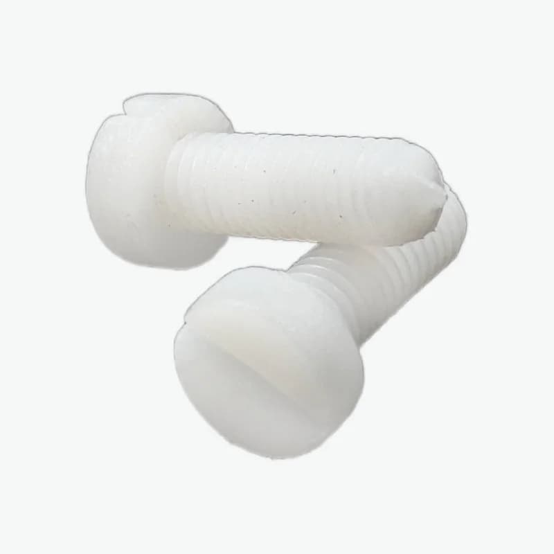 M3 x 6mm Nylon Cheese Head Screw (Pack of 5)
