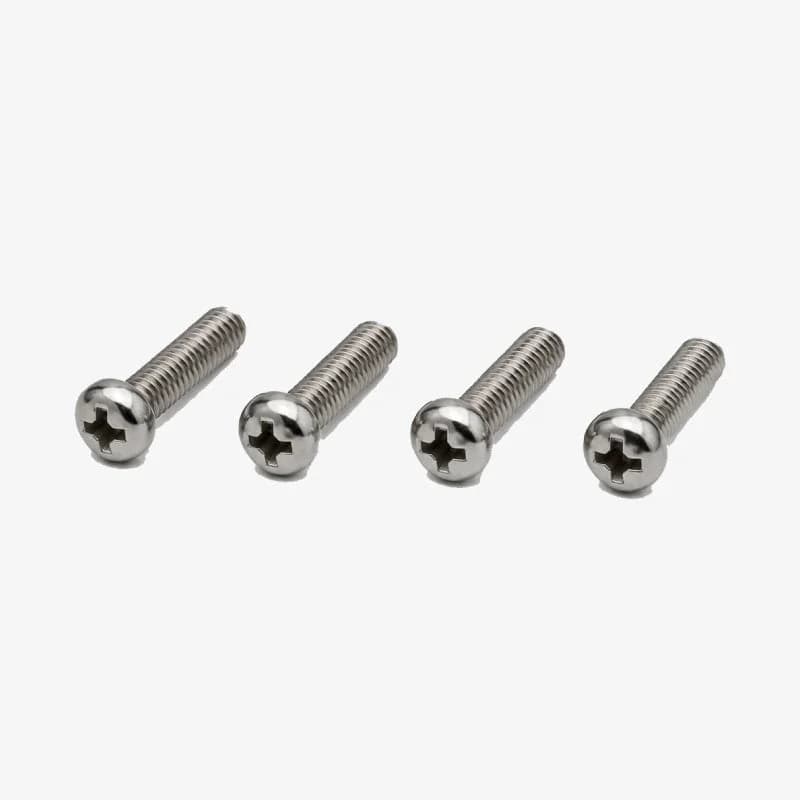 M5 x 12mm Pan Head Phillips Bolts (Pack of 4)