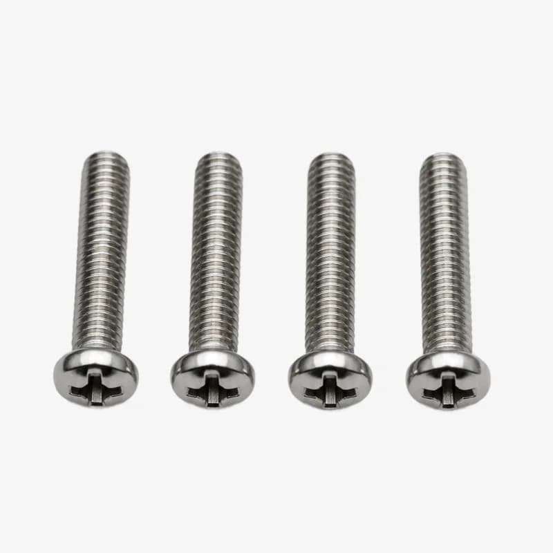 M5 x 15mm Pan Head Phillips Bolts (Pack of 4)
