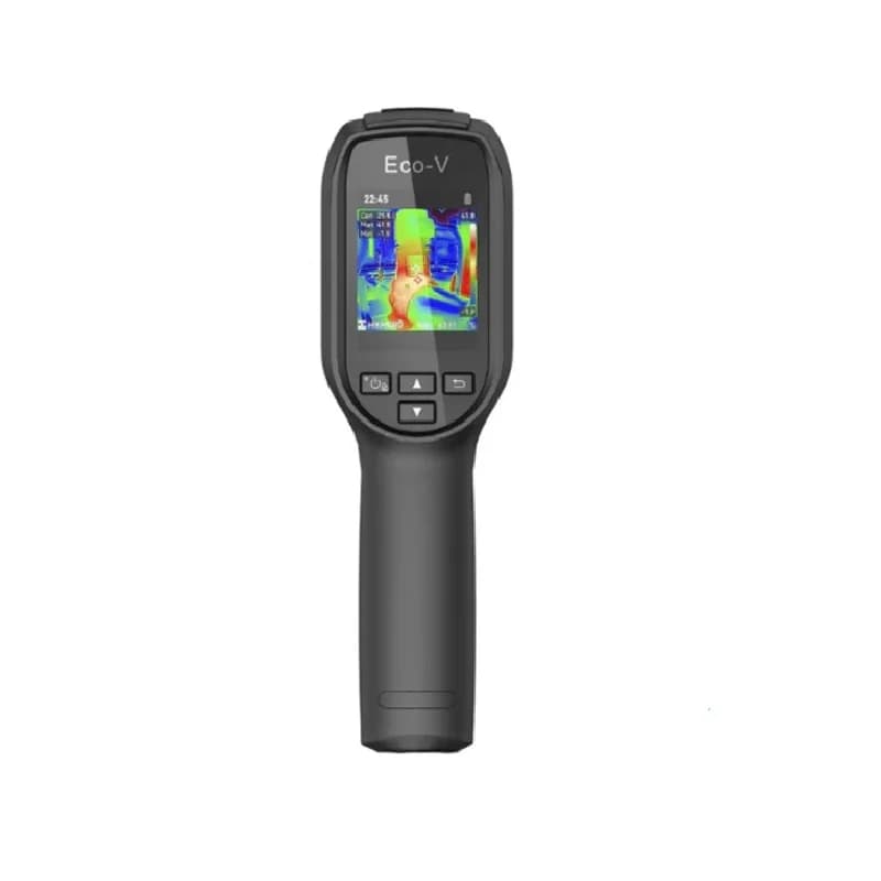 HIKMICRO Eco-V Thermal Camera ; 96x96 Resolution with Visual Camera,Super IR Image Enhancement, Portable Handheld Thermal Imaging Camera with Laser Pointer, 25Hz Infrared Thermal Imager, -20°C~550°C