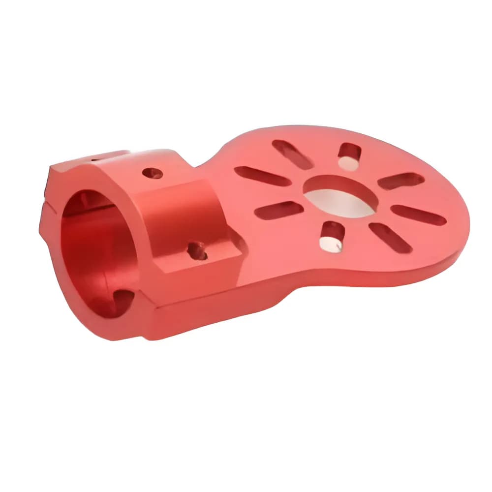 DIY Aluminum Alloy Motor Mount for 14mm Red