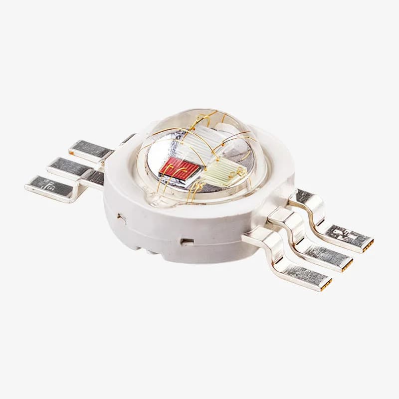 6Pin 3 Watt RGB SMD LED - High Power Surface Mount LED