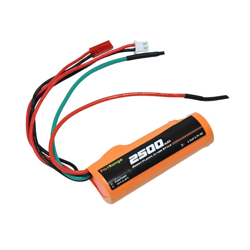 Pro-Range A Grade NMC N18650COP 3.7V 2500mAh 8C 1S1P Li-Ion Battery Pack