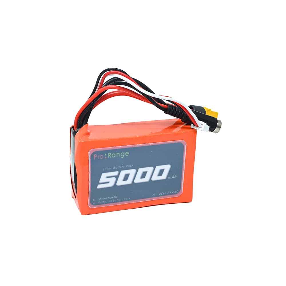 Pro-Range A Grade NMC N21700CG-50 7.4V 5000mAh 3C 2S1P Li-ion Battery Pack
