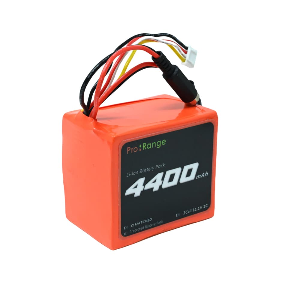 Pro-Range A Grade NMC N18650CH 11.1V 4400mAh 2C 3S2P Li-Ion Battery Pack