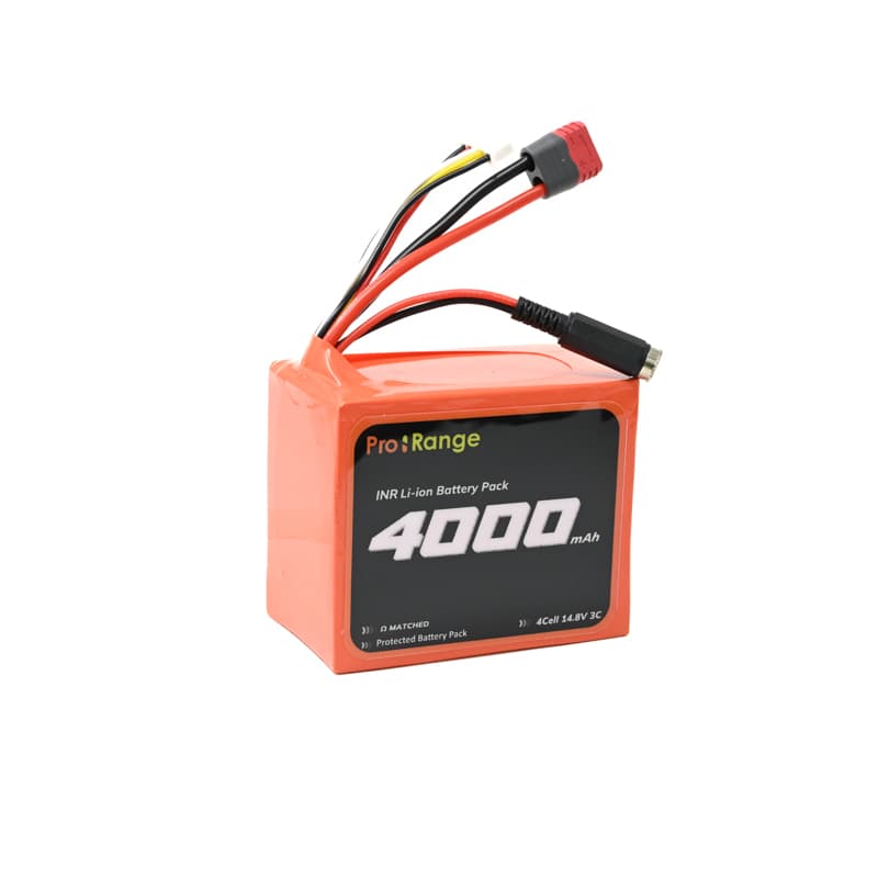 Pro-Range A Grade NMC N18650CH 14.8V 4000mAh 3C 4S2P Li-Ion Battery Pack