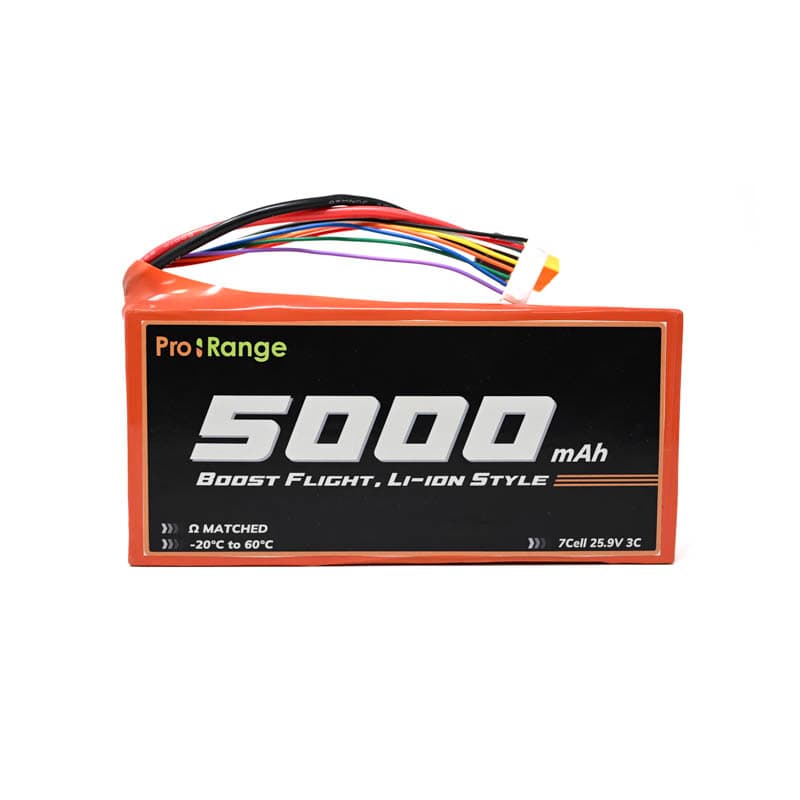 Pro-Range INR 21700 25.9V 5000mAh 3C 7S1P Li-Ion Battery Pack