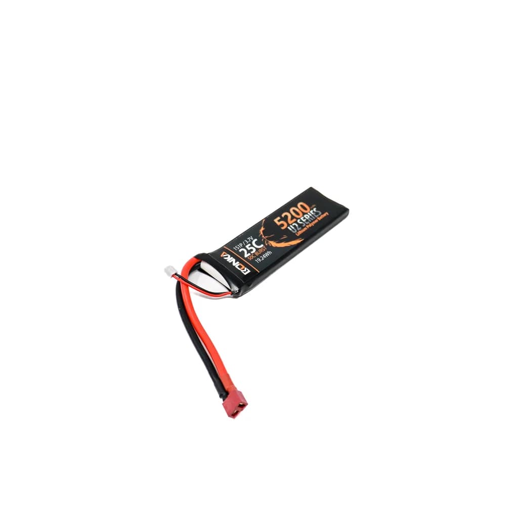 Bonka 3.7V 5200mAh 25C 1S Lithium Polymer Battery Pack