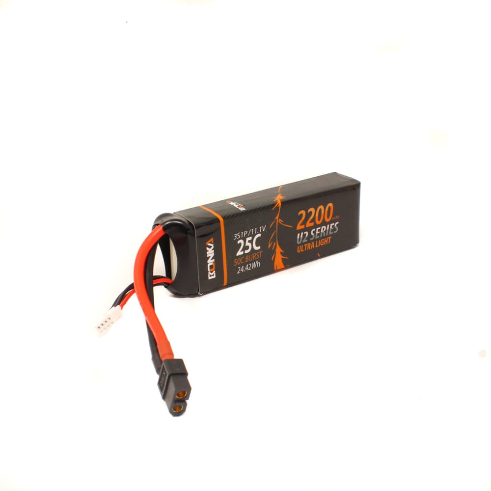 Bonka 11.1V 2200mAh 25C 3S Lithium Polymer Battery Pack