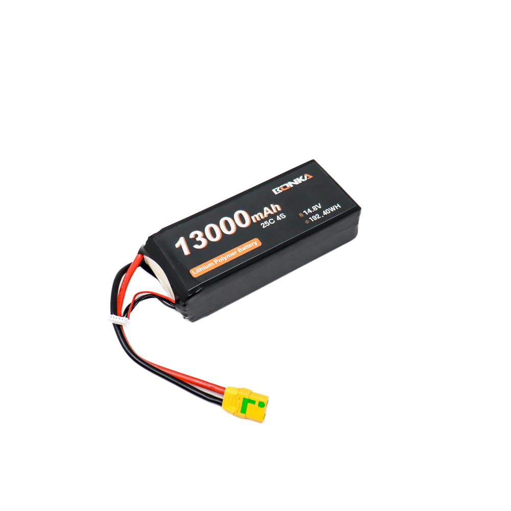 Bonka 14.8V 13000mAh 25C 4S Lithium Polymer Battery Pack