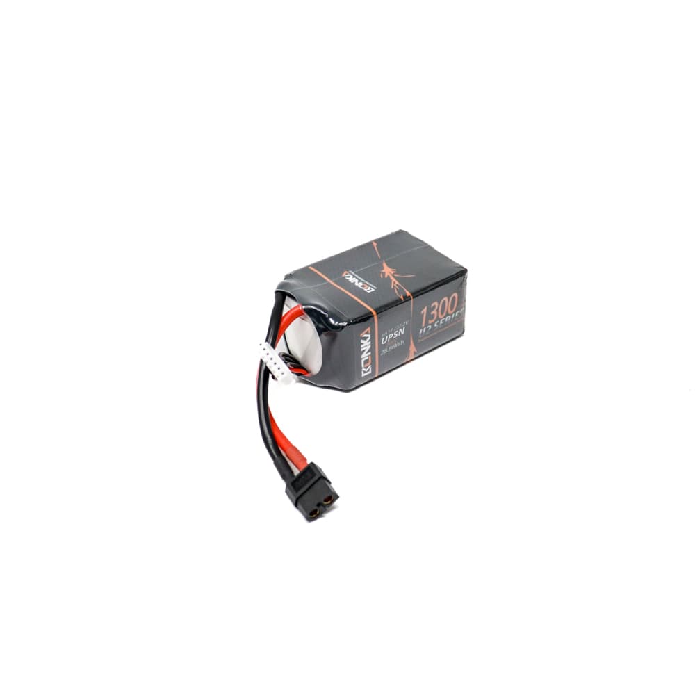 Bonka 22.2V 1300mAh 200C 6S FPV UPSN Series Racing Lithium Polymer Battery Pack