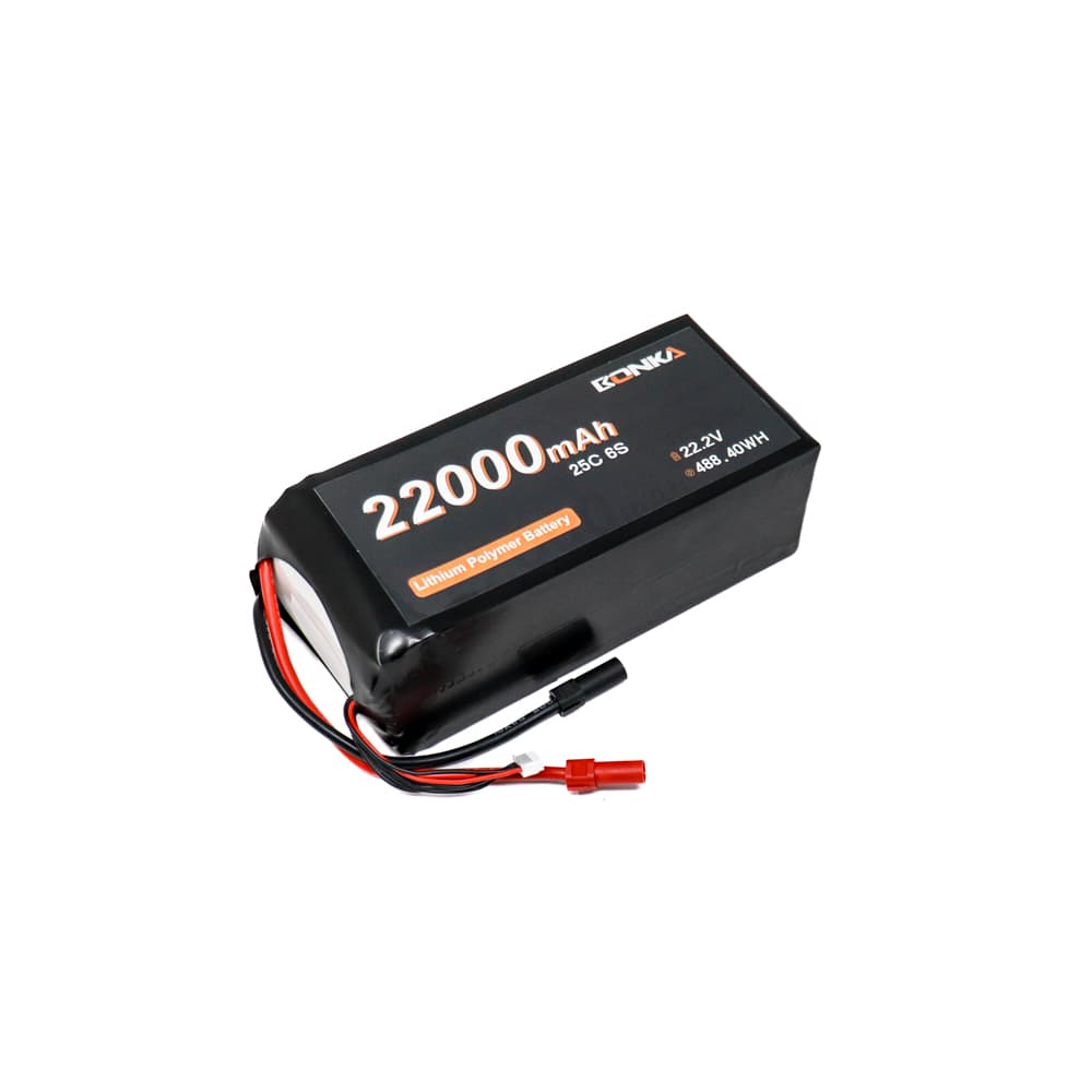 Bonka 22.2V 22000mAh 25C 6S Lithium Polymer Battery Pack