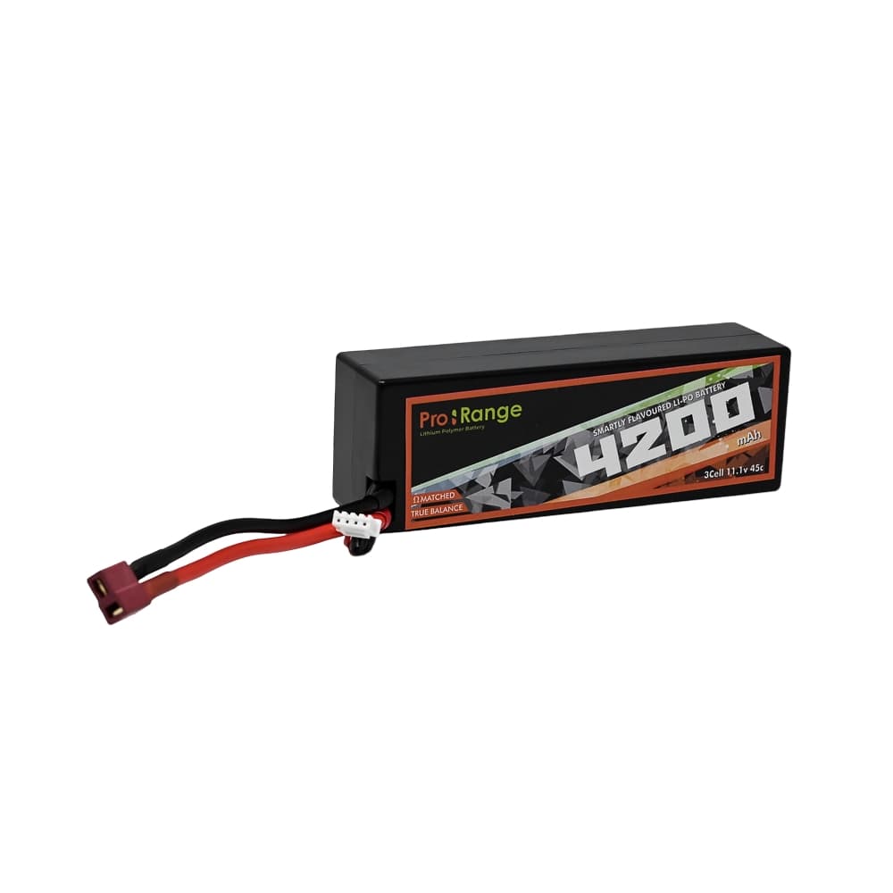 Pro-Range 11.1V 4200mAh 45C 3S Hardcase Lithium Polymer Battery Pack