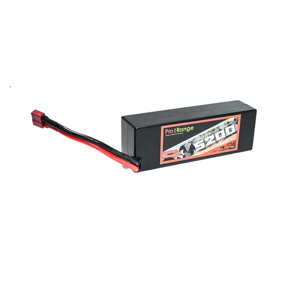 Pro- Range 11.1V 5200mAh 45C 3S Hardcase Lithium Polymer Battery Pack