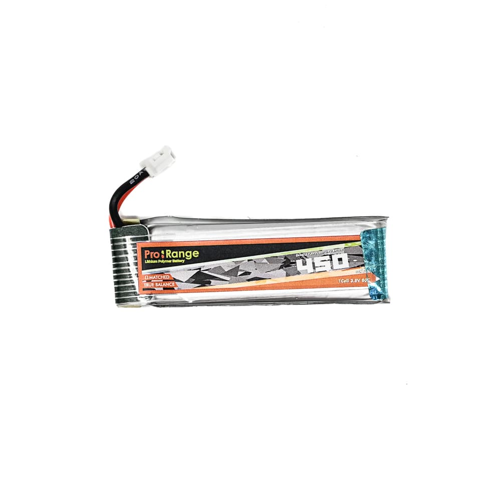Pro- Range 3.8V 450mAh 80C 1S HV Mini FPV Quad Lithium Polymer Battery Pack