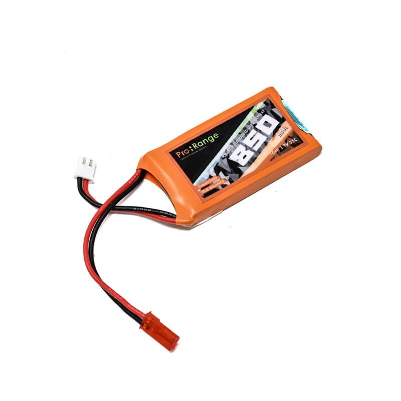 Pro-Range 3.7V 850mAh 25C 1S Lithium Polymer Battery Pack
