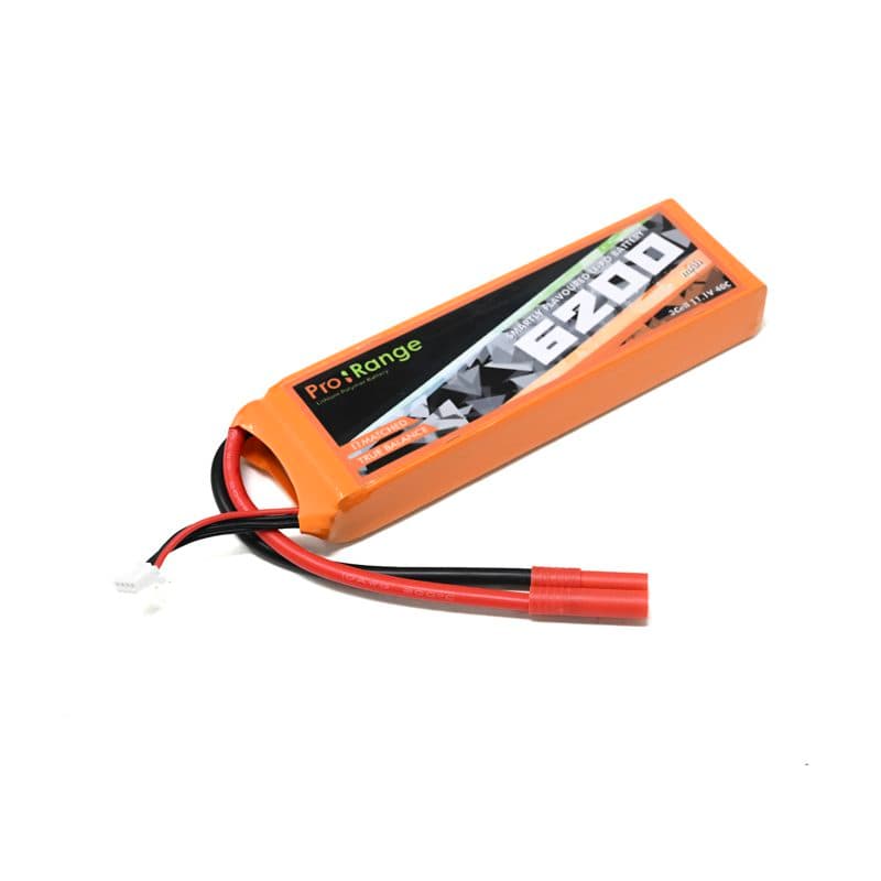 Pro-Range 11.1V 6200mAh 40C 3S Lithium Polymer Battery Pack