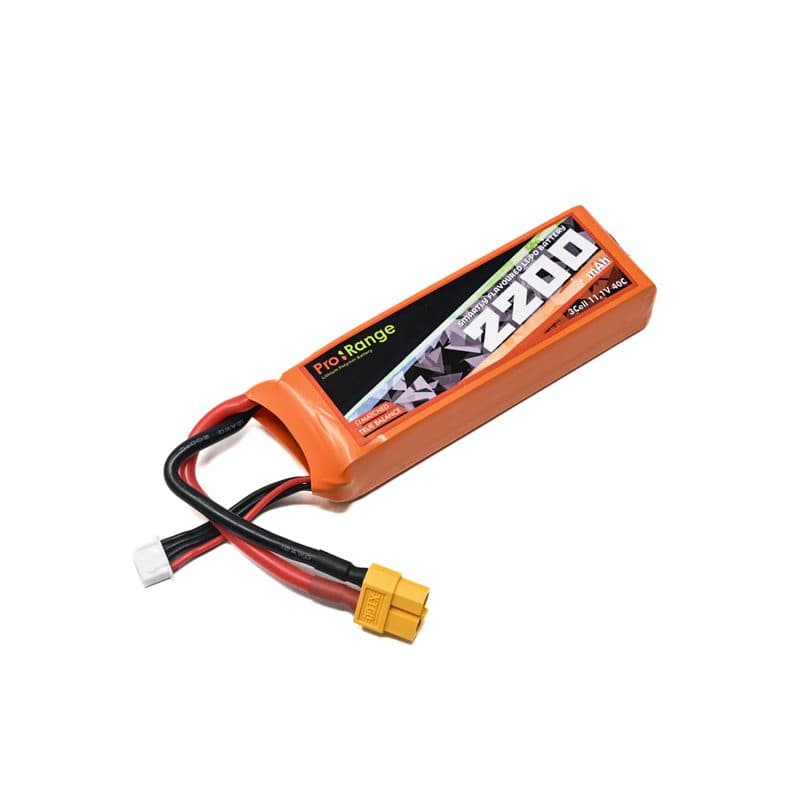 Pro-Range 11.1V 2200mAh 40C 3S Lithium Polymer Battery Pack