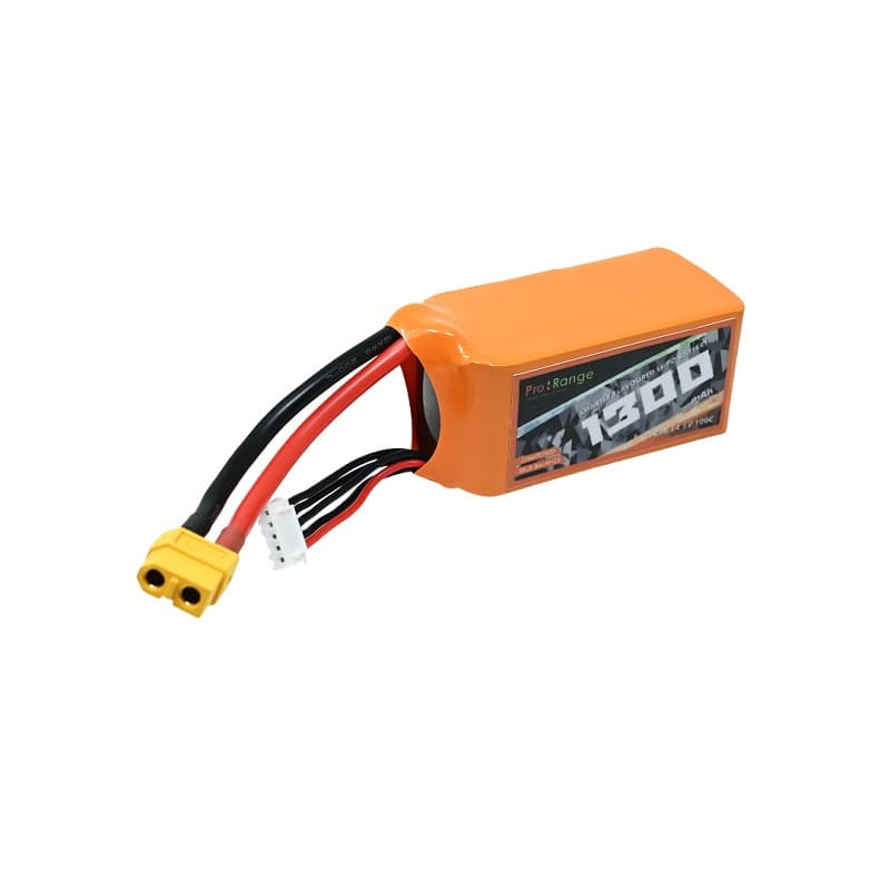 Pro-Range 14.8V 1300mAh 100C 4S Lithium Polymer Battery Pack