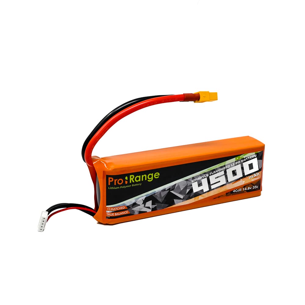 Orange 14.8V 4500mAh 35C 4S Lithium Polymer Battery Pack