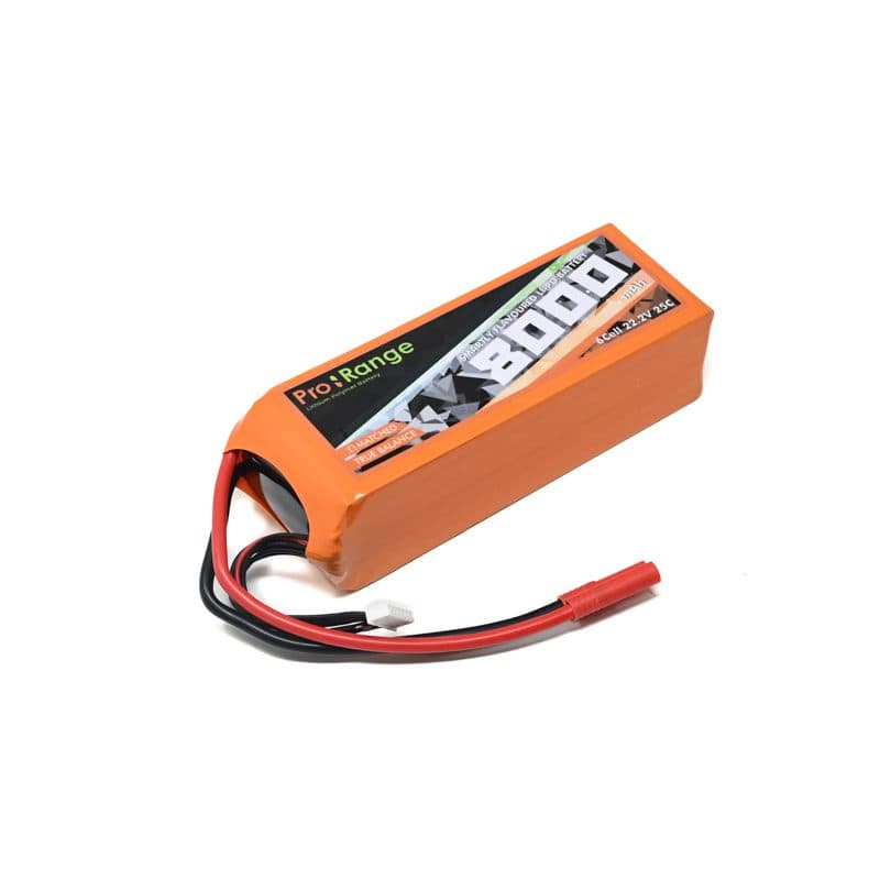 Pro-Range 22.2V 8000mAh 25C 6S Lithium Polymer Battery Pack