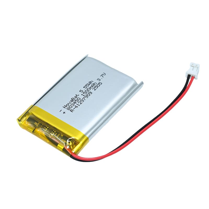 NOVA 803450 1500mAh 3.7V Micro LiPo Battery Pack with PCB and 75mm Cable