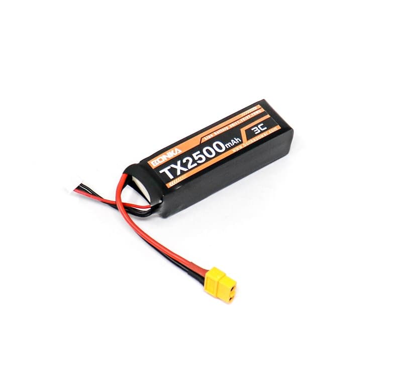 Bonka 11.1V 2500mAh 3C 3S (TX) Lithium Polymer Battery Pack