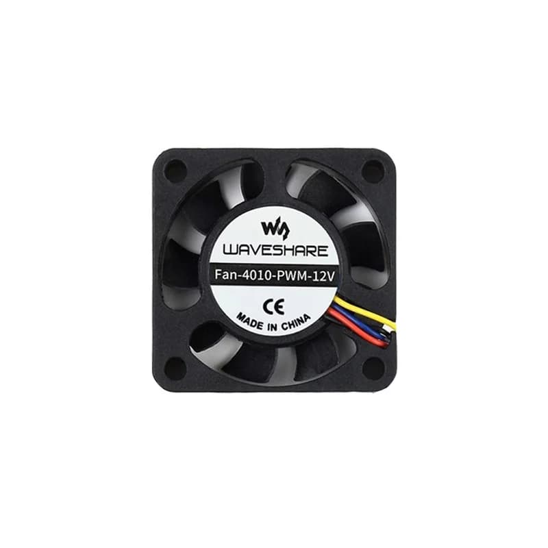 Waveshare Dedicated Cooling Fan for Compute Module 4 IO Board, PWM Speed Adjustment
