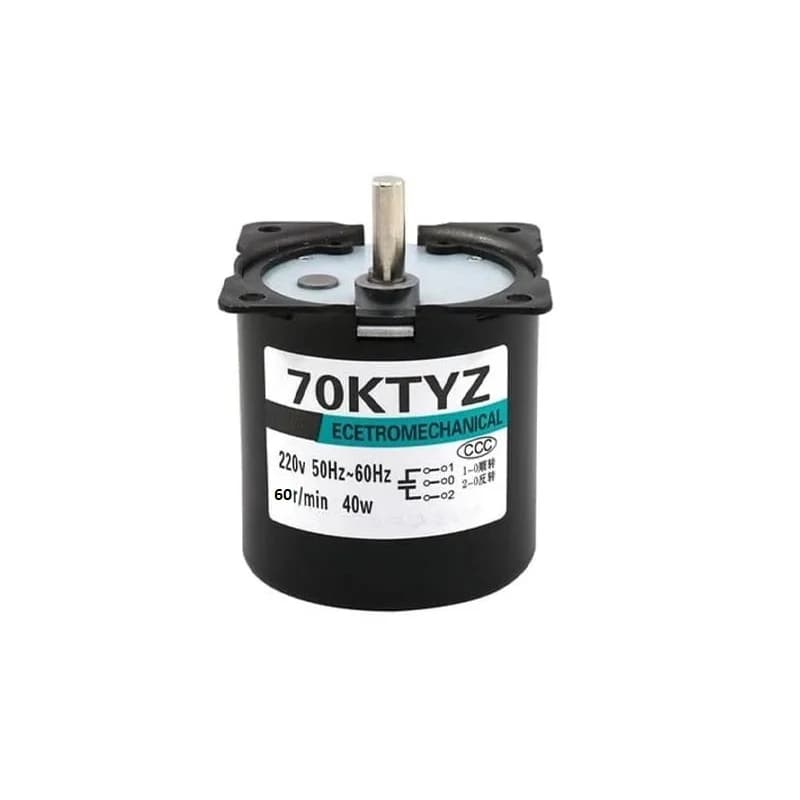 AC220V 40W 70KTYZ Permanent Magnet Synchronous Motor 60RPM/MIN